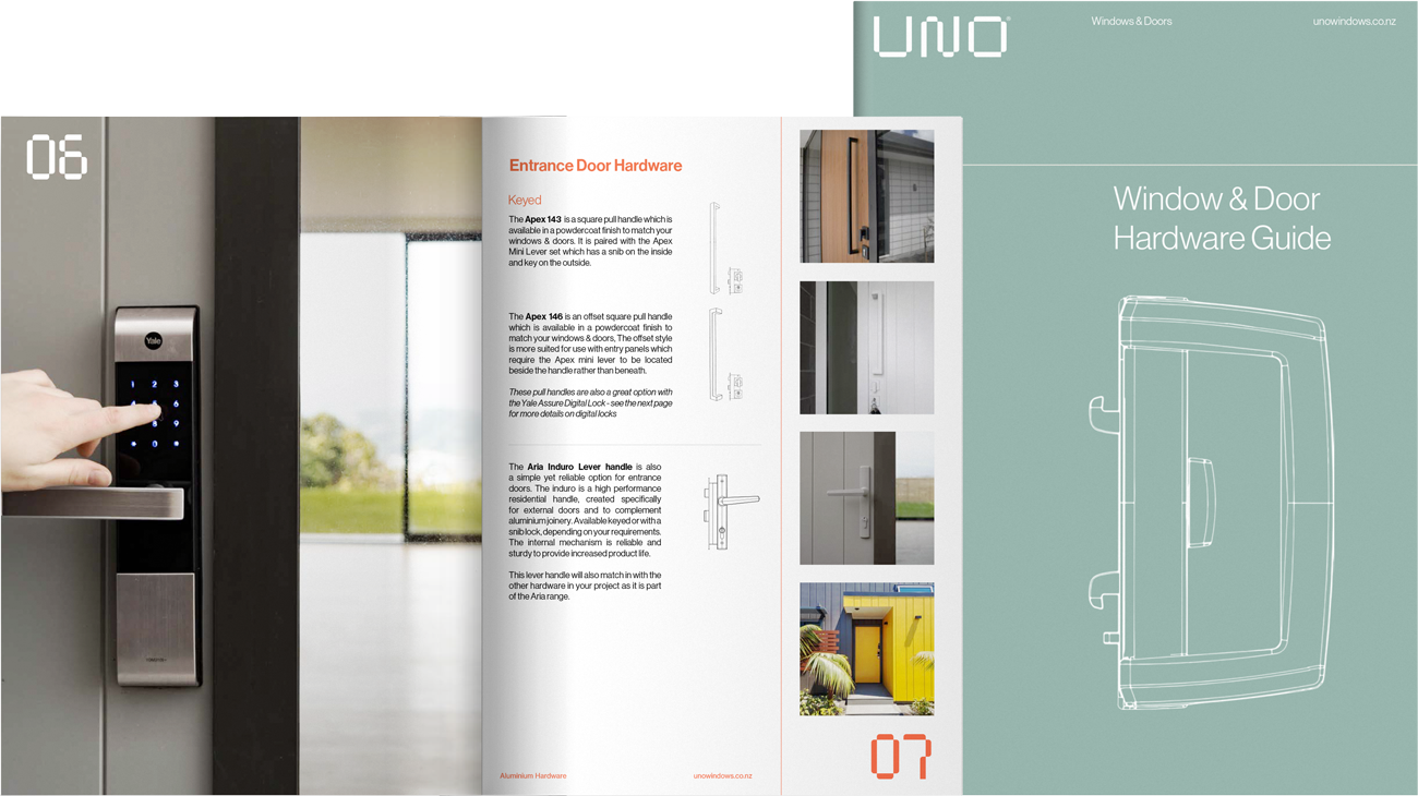 Download The Hardware Brochure UNO Windows Doors